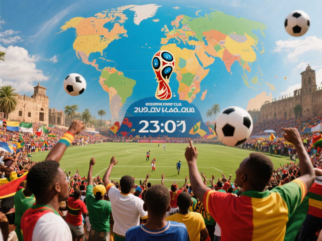 世界杯倒计时活动覆盖五大洲